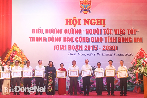 Đồng bào tôn giáo tỉnh Đồng Nai tích cực hoạt động từ thiện - xã hội