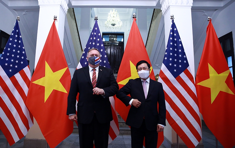 Ngoại trưởng Michael Pompeo: mong muốn cùng Việt Nam tăng cường phối hợp xử lý các thách thức chung