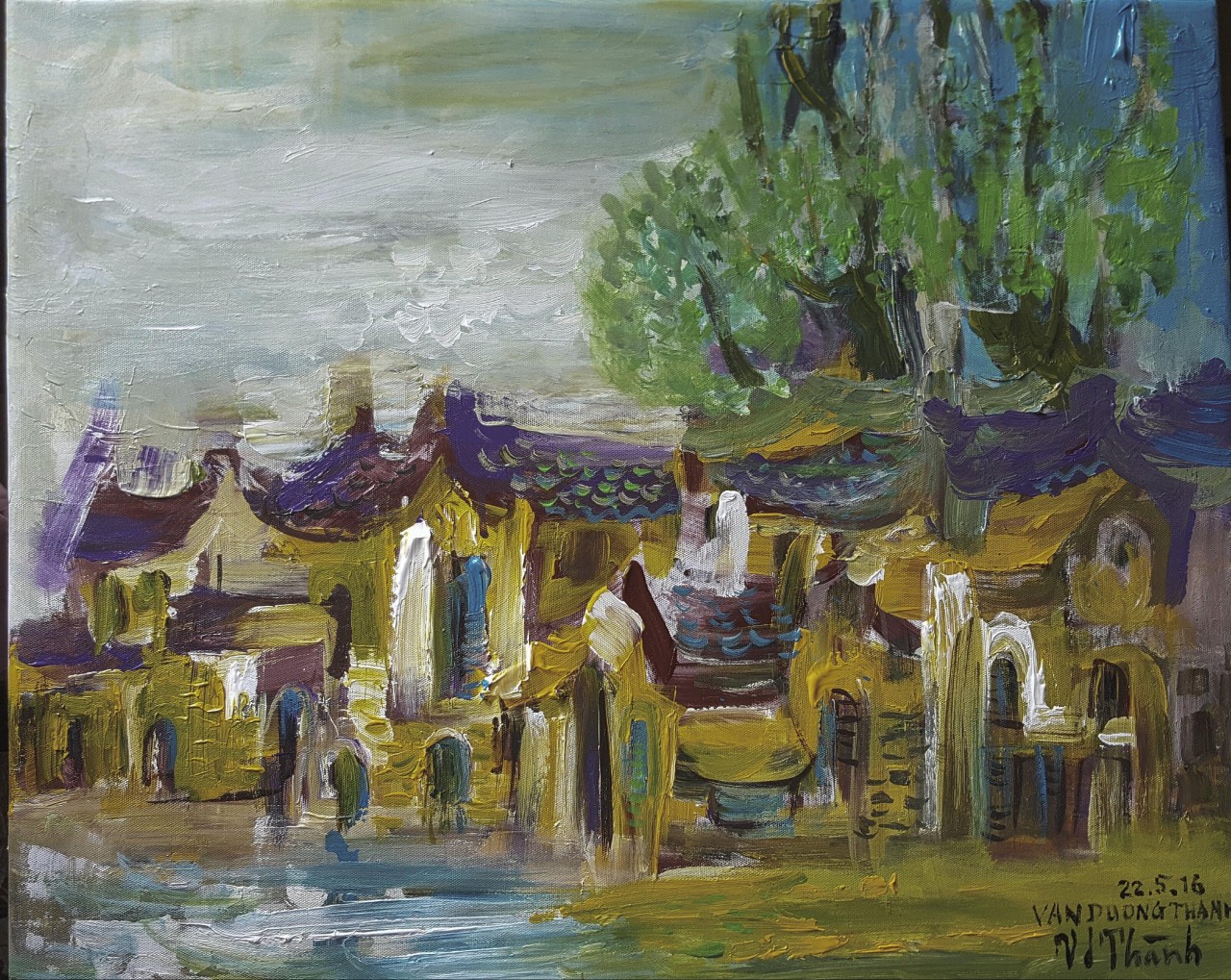 Việt kiều Văn Dương Thành: biến niềm say mê hội họa thành những hoạt động thiện nguyện