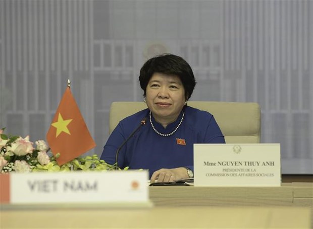 Quoc hoi Viet Nam cung cac nghi vien Phap ngu thuc day quyen con nguoi hinh anh 1