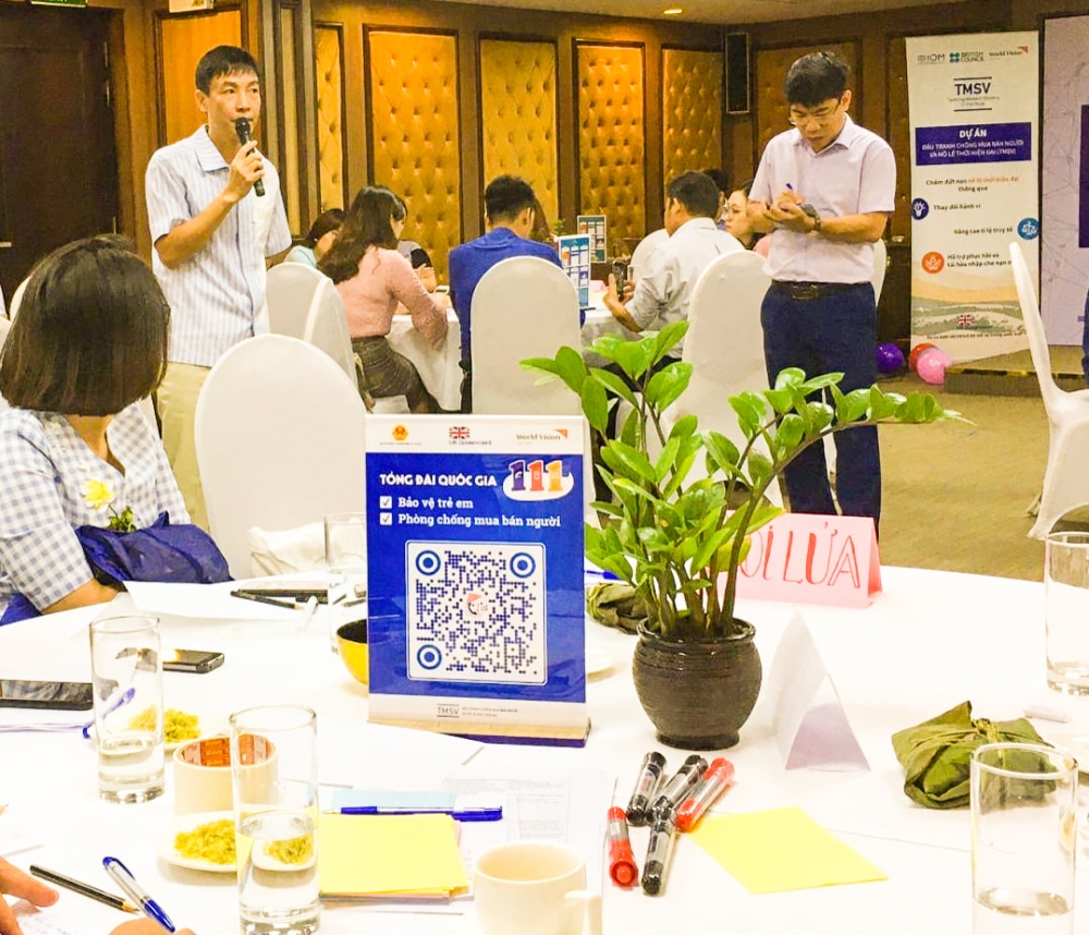 Tập huấn chuyên sâu về chính sách hỗ trợ nạn nhân mua bán người