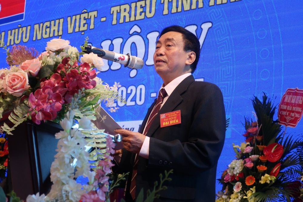 Ông Phạm Văn Hoàn tiếp tục giữ Chủ tịch Hội Hữu nghị Việt - Triều tỉnh Hải Dương