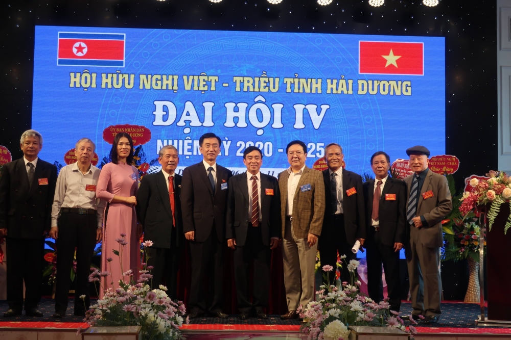 Ông Phạm Văn Hoàn tiếp tục giữ Chủ tịch Hội Hữu nghị Việt - Triều tỉnh Hải Dương