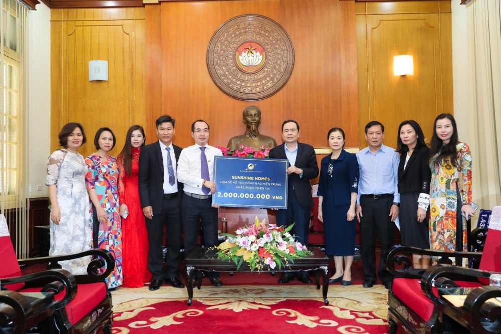 Sunshine Group lan tỏa tinh thần tương thân tương ái