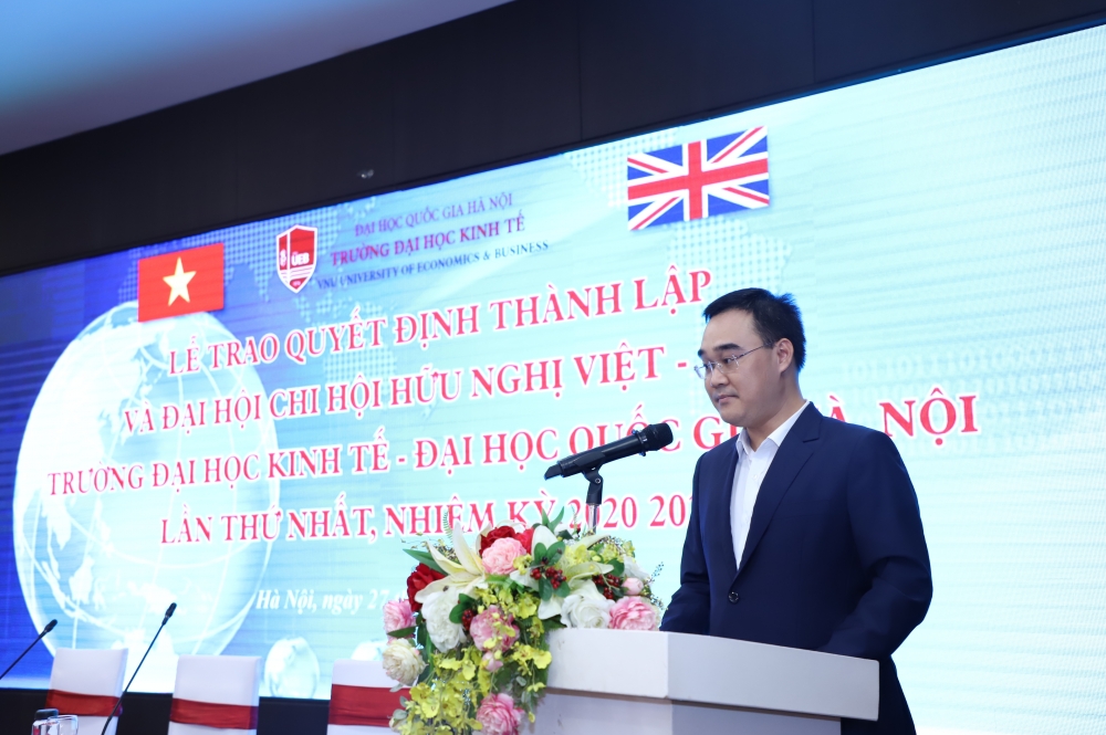 Thành lập Chi hội Hữu nghị Việt – Anh trường Đại học Kinh tế (ĐHQGHN)