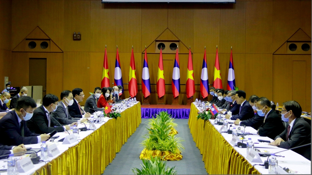 Việt Nam - Lào: đôn đốc triển khai các dự án hợp tác trọng điểm giữa hai nước