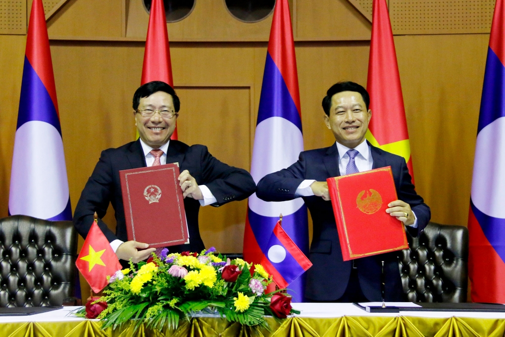 Việt Nam - Lào: đôn đốc triển khai các dự án hợp tác trọng điểm giữa hai nước