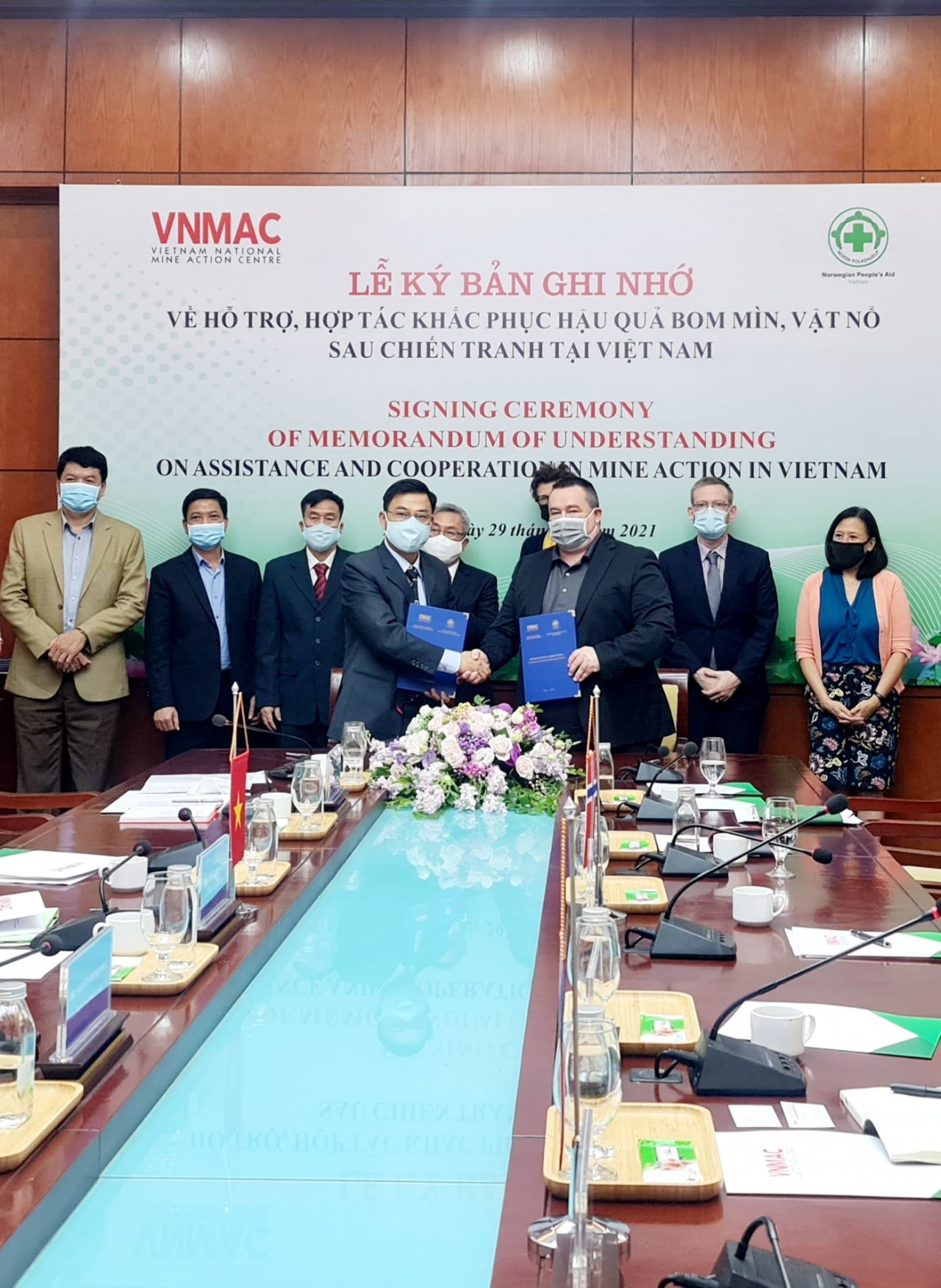 NPA hỗ trợ, hợp tác khắc phục hậu quả chiến tranh tại Việt Nam giai đoạn 2021-2025