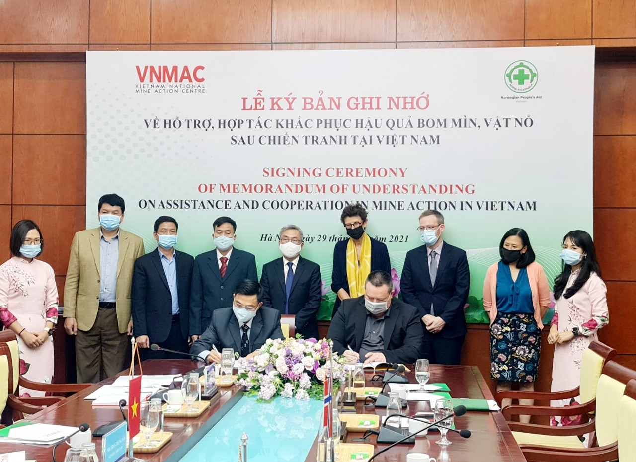 NPA hỗ trợ, hợp tác khắc phục hậu quả chiến tranh tại Việt Nam giai đoạn 2021-2025