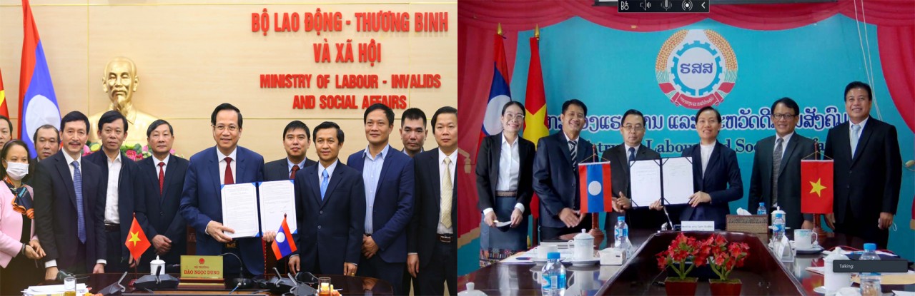Việt Nam - Lào tăng cường mở rộng hợp tác trong lĩnh vực lao động và phúc lợi xã hội