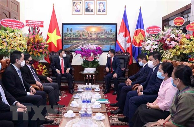 Thanh pho Ho Chi Minh chuc mung Quoc khanh Campuchia hinh anh 1