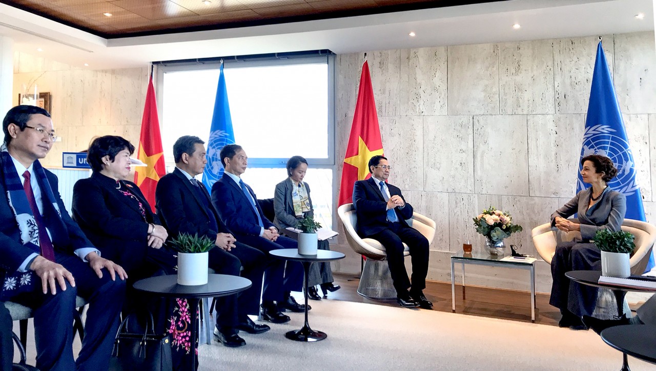 Triển lãm ảnh các di sản văn hoá của Việt Nam tại trụ sở UNESCO (Pháp)
