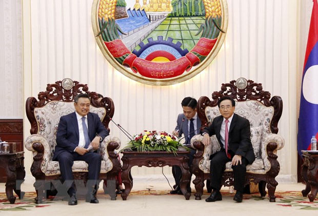 Thu tuong Lao danh gia cao su hop tac giua thu do Vientiane va Ha Noi hinh anh 1