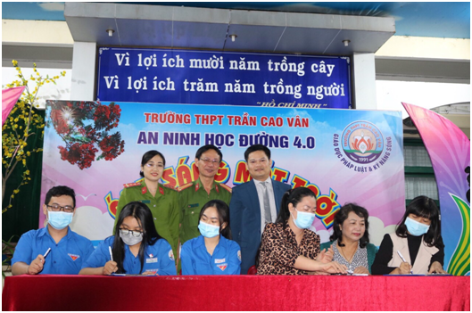 Bình Định ra mắt mô hình “An ninh học đường 4.0” và “camera an ninh”