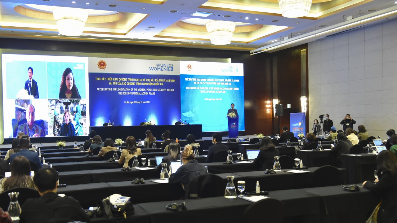 12 nước tham dự Chương trình nghị sự về Phụ nữ, Hòa bình và An ninh do Việt Nam và UN Women tổ chức