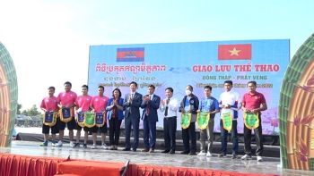 Giao lưu hữu nghị Đồng Tháp - Prayveng