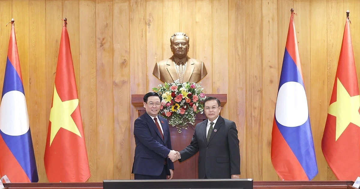 Quốc hội Việt Nam-Lào cần xây dựng thể chế, pháp luật để cùng nhau tạo đột phá