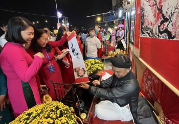 TP Hồ Chí Minh: Khai mạc Hội hoa Xuân Tao Đàn và chợ hoa Xuân "Trên bến dưới thuyền"