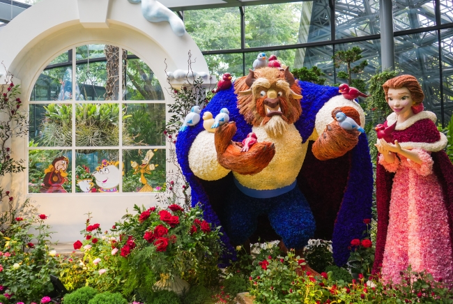 Khu vườn Kỳ diệu Disney khoe sắc tại Gardens by the Bay, Singapore