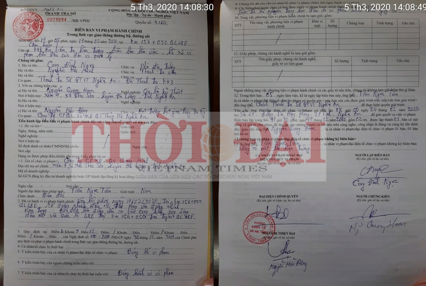 nghe an du an nm may minh anh tan ky 300 ty tiep tuc bi lap bien ban vi dau noi trai phep