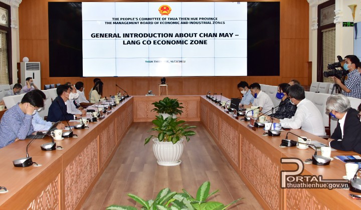 Hai tập đoàn hàng đầu Nhật Bản tìm hiểu cơ hội đầu tư vào Khu kinh tế Chân Mây - Lăng Cô