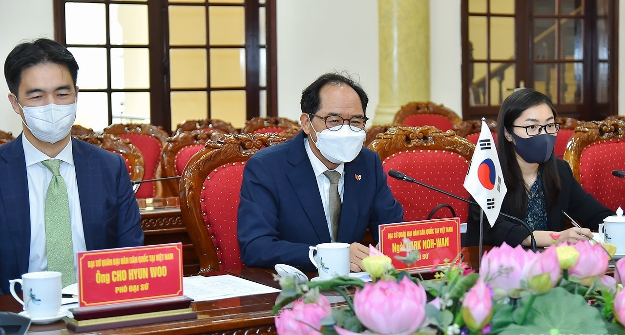 Thanh Hoá - Hàn Quốc tăng cường hợp tác đầu tư