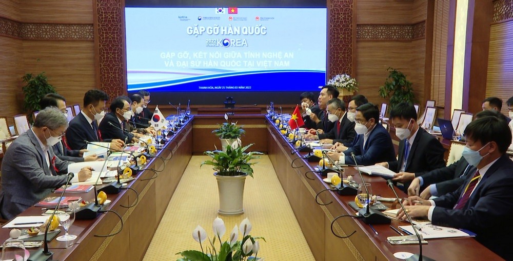 Kết nối mở rộng hợp tác giữa tỉnh Nghệ An với các địa phương của Hàn Quốc