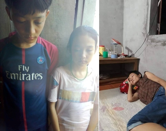 anh mat cau cuu cua 2 dua con co me bi ung thu khong co tien chua benh