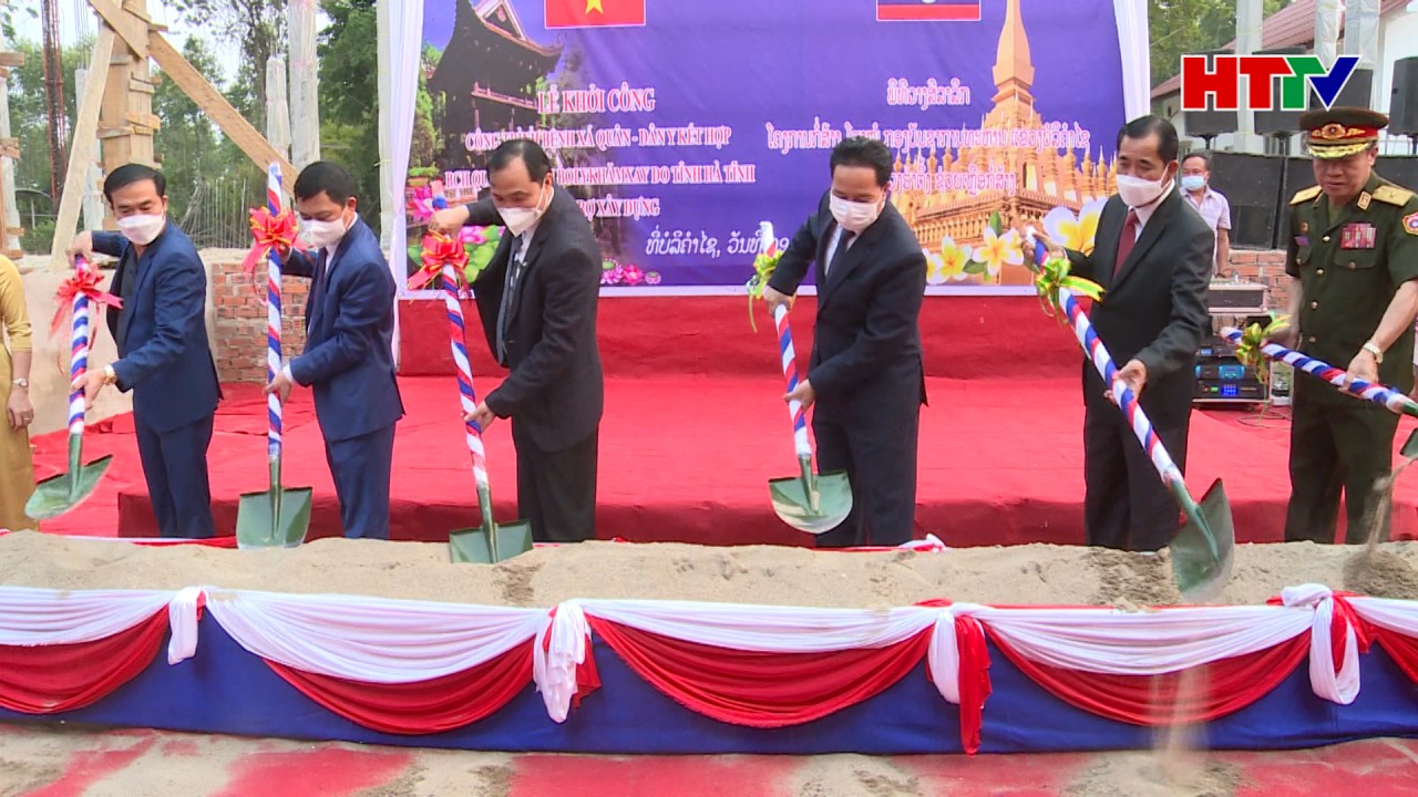Hà Tĩnh hỗ trợ 8,3 tỷ đồng xây dựng Bệnh xá Quân dân y tại tỉnh Bolykhămxay (Lào)