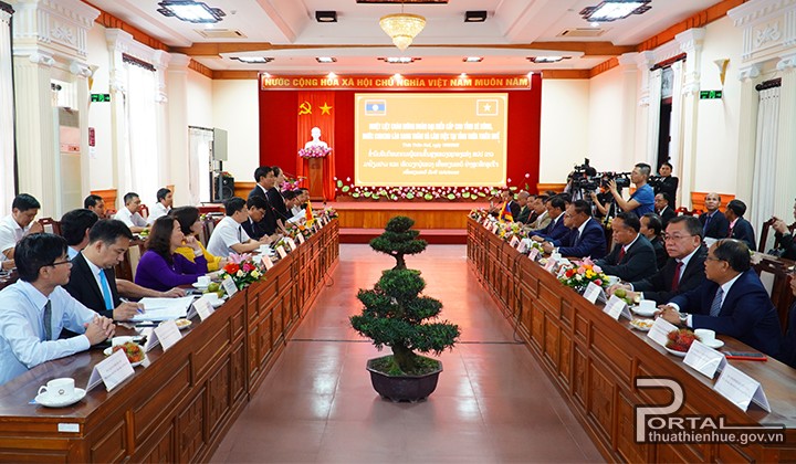 Tiếp tục củng cố và thắt chặt tình đoàn kết đặc biệt giữa Thừa Thiên Huế và tỉnh Sê Kông (Lào)