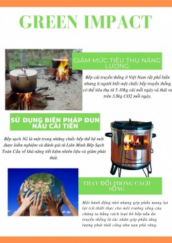 Green Impact tài trợ 50.000 bếp 3G cho hộ nghèo, gia đình chính sách tại Quảng Nam
