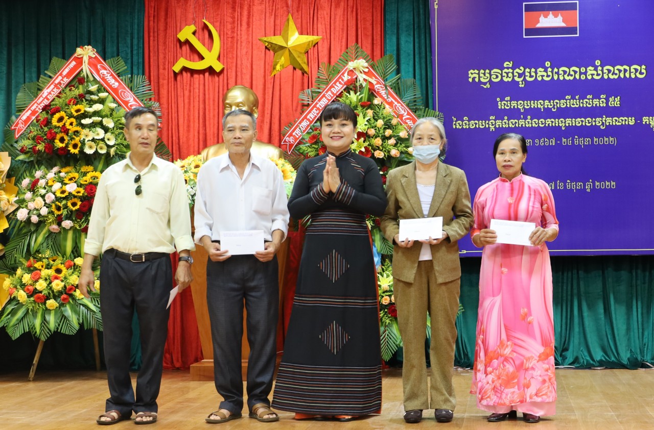 Đắk Lắk: Kỷ niệm 55 năm thiết lập quan hệ ngoại giao Việt Nam - Campuchia