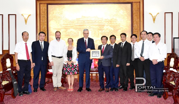 Thừa Thiên Huế khuyến khích các doanh nghiệp Pháp đầu tư vào tỉnh