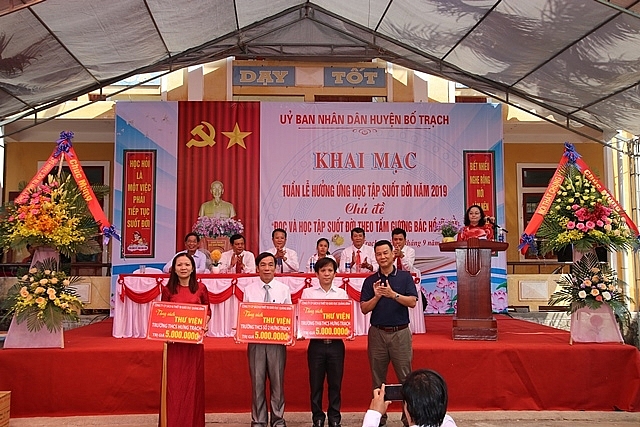 quang binh phat dong tuan le voi chu de doc va hoc tap suot doi theo tam guong bac ho vi dai