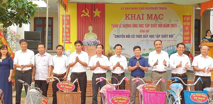 Quảng Bình: Phát động Tuần lễ học tập suốt đời với chủ đề “Chuyển đổi số thúc đẩy Học tập suốt đời năm 2020”