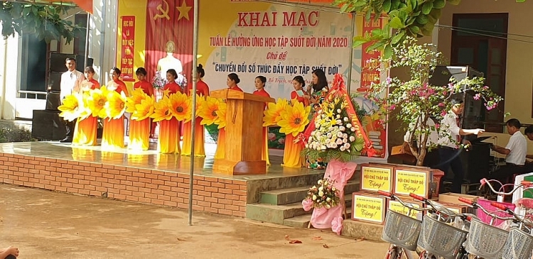 Quảng Bình: Phát động Tuần lễ học tập suốt đời với chủ đề “Chuyển đổi số thúc đẩy Học tập suốt đời năm 2020”