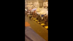video ghi lai khoanh khac iran phong ten lua vao cac can cu quan su my vua duoc cong bo