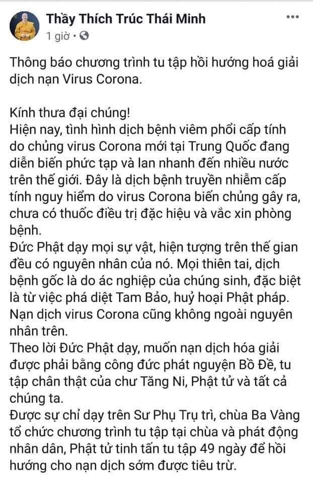 tin moi nhat vu chua ba vang rao giang nghi thuc hoa giai dich virus corona