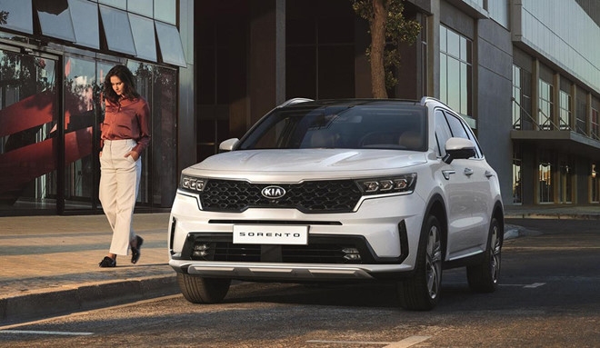 kia sorento 2021 se co dong co xang 16 hybrid voi suc manh toi 230 ma luc
