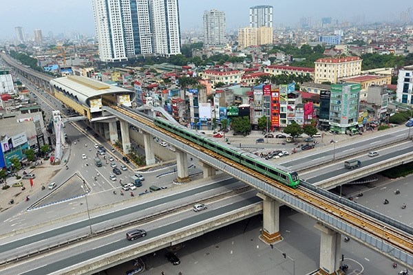 9 tuyen duong sat do thi ha noi chay qua nhung khu vuc nao