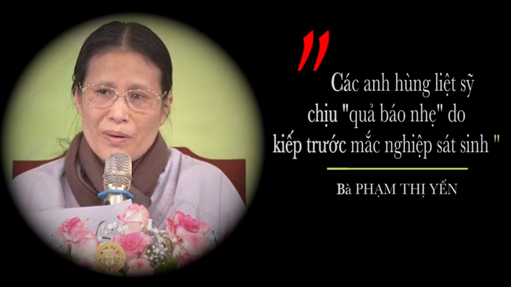 ba pham thi yen va nhung phat ngon khien du luan phan no