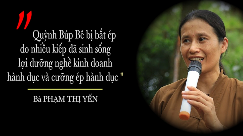ba pham thi yen va nhung phat ngon khien du luan phan no