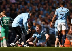 Vì sao De Bruyne khả năng cao không được ra sân trận derby Manchester?