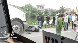 video container dam vo dai phan cach tren quoc lo 1a