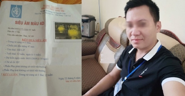 adn nu sinh lop 8 mang bau thay giao la bo thai nhi