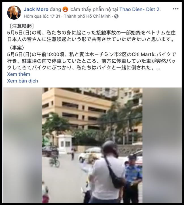 video tai xe taxi cam con nhi khuc choang khach nhat ban gay phan no
