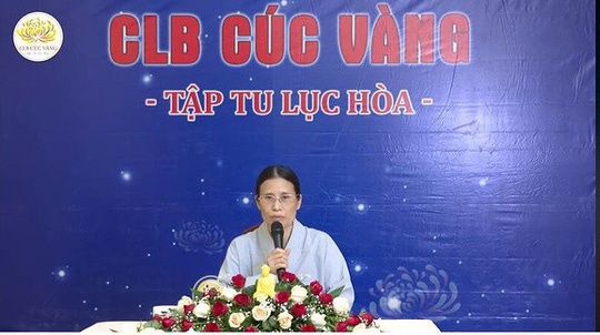 Bà Phạm Thị Yến bất ngờ xuất hiện tại buổi mừng lễ Phật đản của chùa Ba Vàng ba pham thi yen bat ngo xuat hien tai buoi mung le phat dan cua chua ba vang