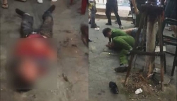 Video: Công an khống chế kẻ ngáo đá vô cớ chém người