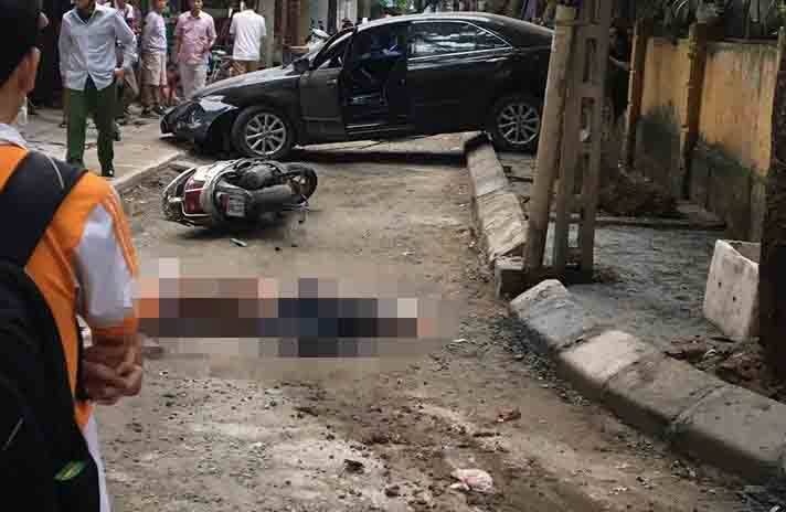 nu tai xe lui camry tong chet nguoi o khuong trung ha noi la ai