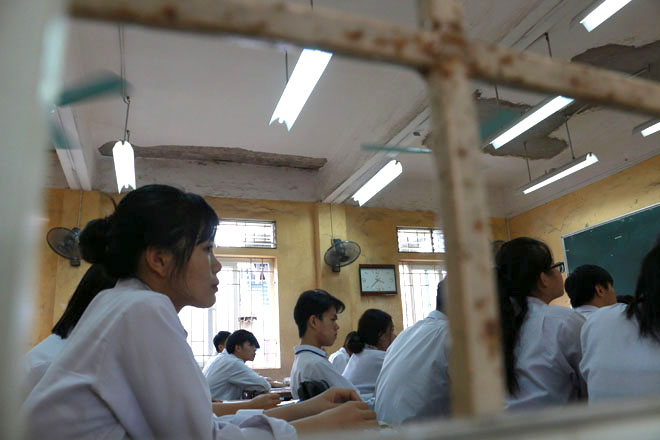 video hoc sinh truong thpt truong dinh ngoi hoc chi so sap tran tuong do